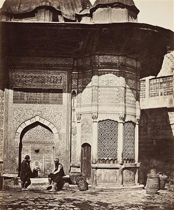 JAMES ROBERTSON (1813-1888)/FELICE BEATO (1832–1909) Fountain of Sultan Ahmed III, Constantinople (present-day Istanbul). Circa 1857.            